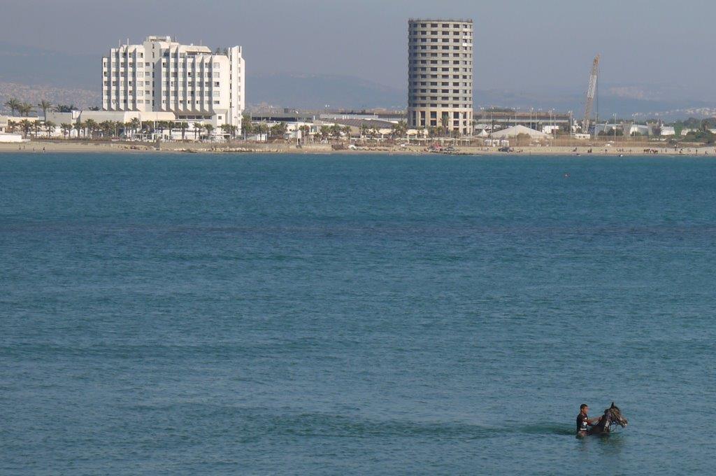 chevauchée en mer