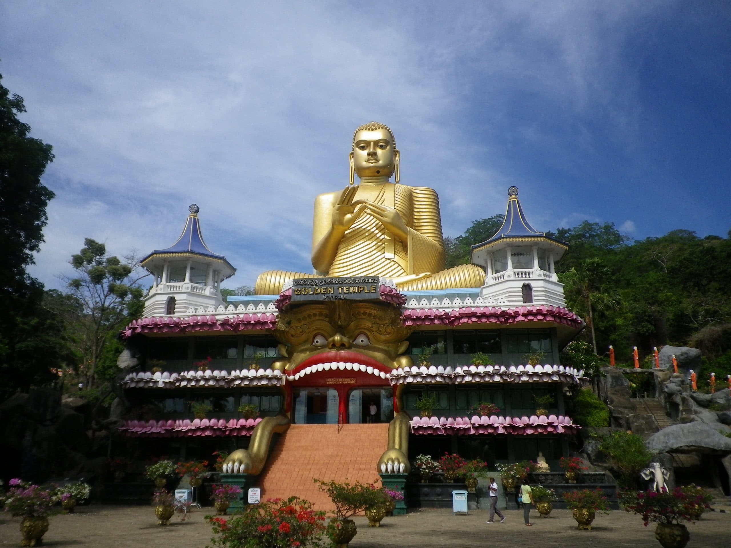 Temple Dambulla intérieur