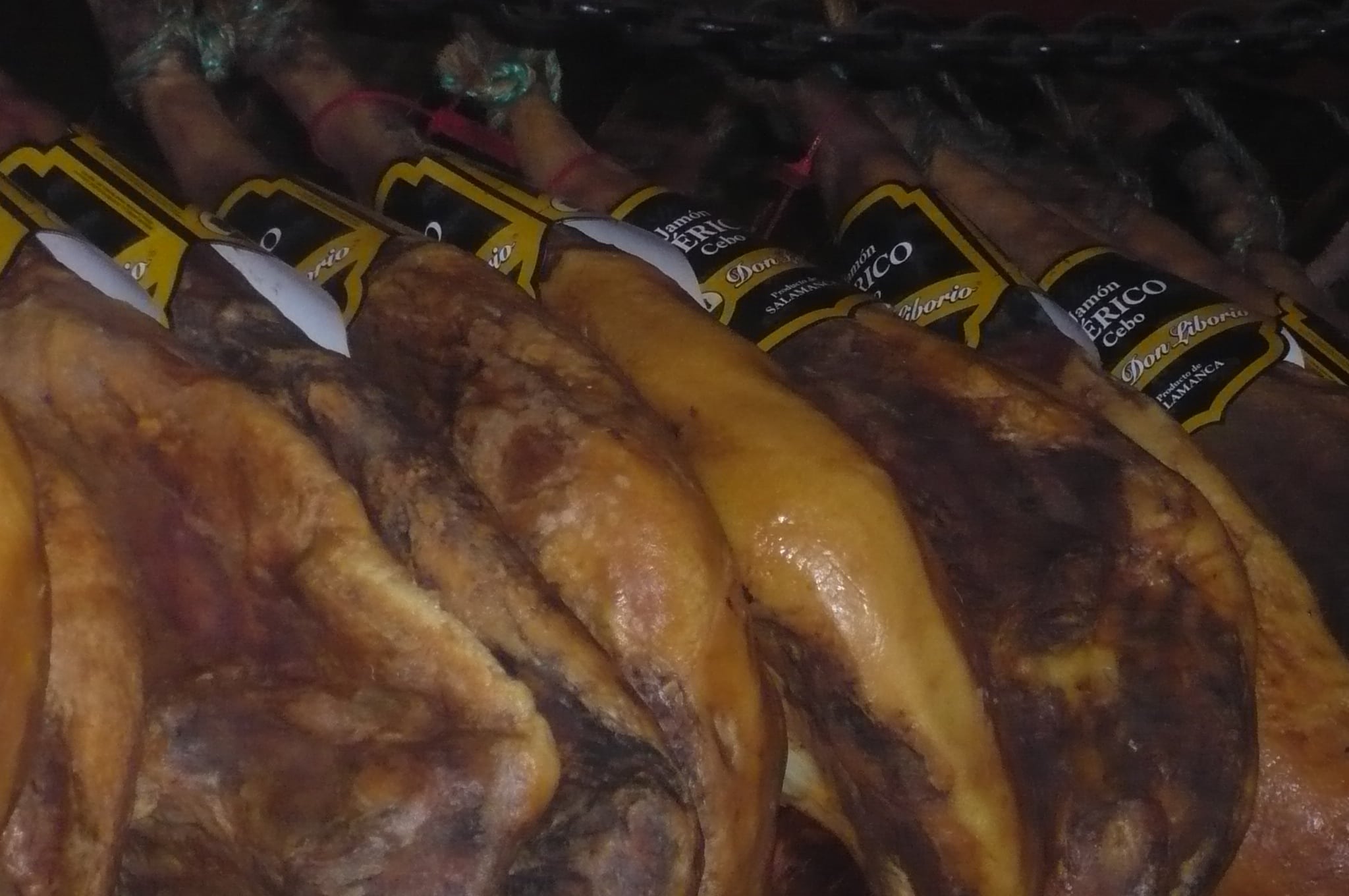 jambon ibérique au marché San José